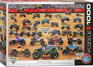 EuroGraphics Sestavljanka tovornjaka Monster Jam 1000 kosov