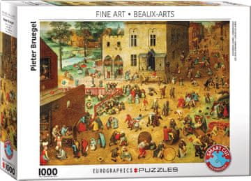 EuroGraphics Puzzle Otroške igre 1000 kosov