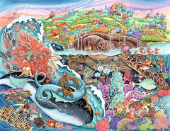 Ravensburger Puzzle Zgodbe iz globin 2000 kosov