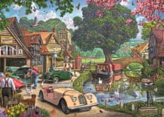 Ravensburger Puzzle Nostalgični prizor 1000 kosov