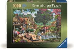 Ravensburger Puzzle Nostalgični prizor 1000 kosov
