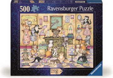 Ravensburger Sestavljanke z igračami nagajivih mačk 500 kosov