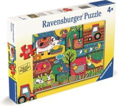 Ravensburger Dan kmetije Puzzle 60 kosov