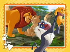 Ravensburger Levji kralj Puzzle 4v1 (12, 16, 20, 24 kosov)