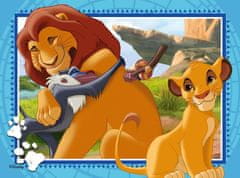 Ravensburger Levji kralj Puzzle 4v1 (12, 16, 20, 24 kosov)