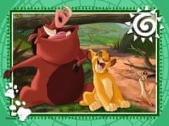 Ravensburger Levji kralj Puzzle 4v1 (12, 16, 20, 24 kosov)