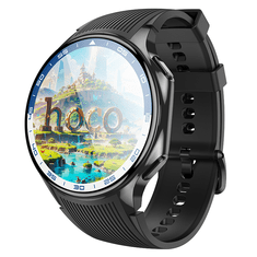 Hoco Pametna športna ura Y24 Amoled ekran, MP3, MP4 video (s funkcijo klicanja) - črna