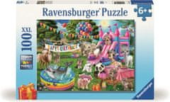 Ravensburger Sestavljanka Živalska rojstnodnevna zabava XXL 100 kosov