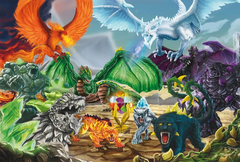 Schmidt Sestavljanka Eldrador: Bitka za super kristal 100 kosov + figurica Schleich
