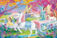 Schmidt Puzzle Bayala: Čarobni škrati 200 koščkov + figurica Schleich