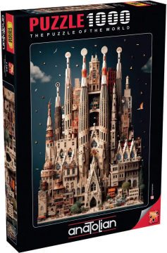 AnaTolian Puzzle Sagrada Familia 1000 kosov