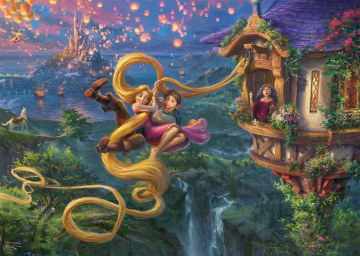 Schmidt Puzzle Disney: Locika in Flynn 1000 kosov