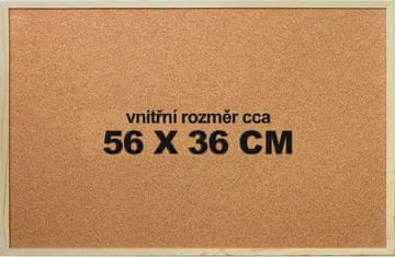 Podloga za sestavljanke iz plute Victoria 56x36cm