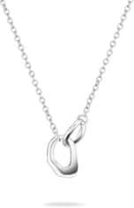 Tamaris Očarljiva jeklena ogrlica Organic Shapes TJ-0615-N-45