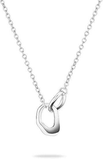 Tamaris Očarljiva jeklena ogrlica Organic Shapes TJ-0615-N-45