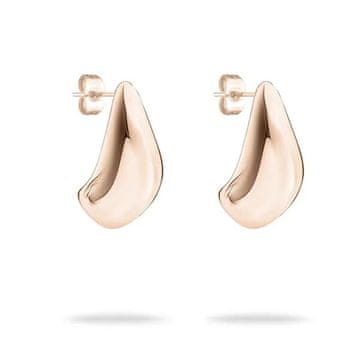 Tamaris Uhani iz pozlačenega jekla Organic Shapes Tear Drop TJ-0602-E-22