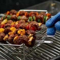 Broil King Multifunkcijsko stojalo za rebrca, pečenko in nabodala