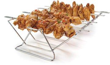 Broil King Multifunkcijsko stojalo za rebrca, pečenko in nabodala