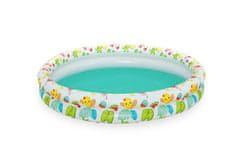 Bestway Napihljiv komplet - bazen 112 cm, plavalni krog 51 cm, žoga 41x15 cm