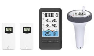 Immax NEO LITE SMART senzor temperature za bazen + 2x senzor temperature in vlage v prostoru, TUYA