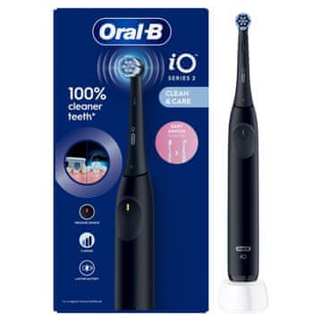 Oral-B iO2 Black električna zobna ščetka