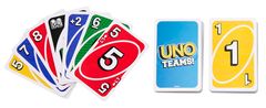 Mattel UNO Teams, zabavna igra s kartami za vso družino HXT58