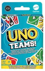 Mattel UNO Teams, zabavna igra s kartami za vso družino HXT58