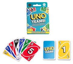 Mattel UNO Teams, zabavna igra s kartami za vso družino HXT58