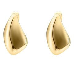 Tamaris Uhani iz pozlačenega jekla Organic Shapes Tear Drop TJ-0601-E-22
