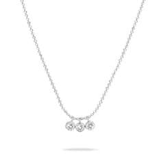 Tamaris Srebrna ogrlica s cirkoni Tiny Glimmer TJ-0603-N-45
