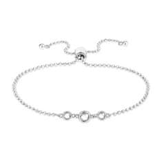 Tamaris Srebrna zapestnica s cirkoni Tiny Glimmer TJ-0606-B-22