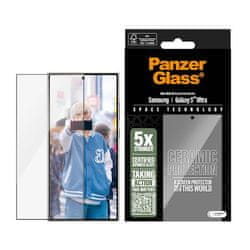   PanzerGlass zaščitno steklo za Samsung Galaxy S25 Ultra Ceramic UWF (PGRUWFCG38488)