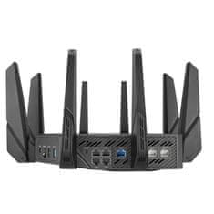 ASUS ROG Rapture GT-AXE16000 Quad Band WiFi 6E 10Gbps Gaming VPN brezžični usmerjevalnik-router / dostopna točka