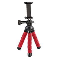 Hama FOTO STOJALO HAMA FLEX SMARTPHONE GOPRO RED 14 cm