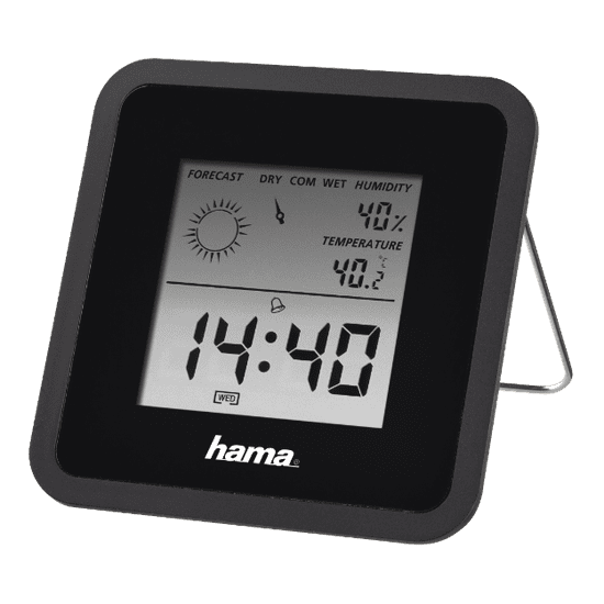 Hama VREMENSKA POSTAJA TH-50 ČRNA