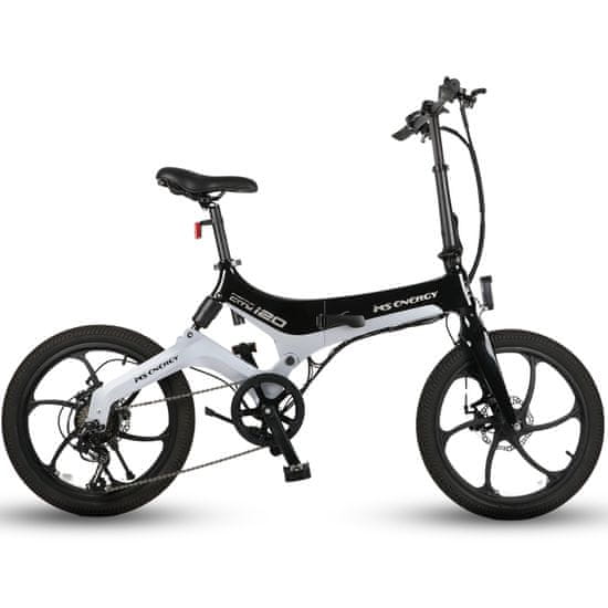 MS ENERGY Električno zložljivo kolo MS Energy Streetflex i20, črno-sivo
