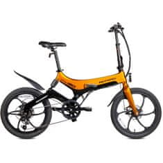 MS ENERGY Električno zložljivo kolo MS Energy Streetflex i20, črno-oranžno
