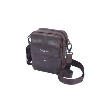 Aeronautica Militare Torbice torbice za vsak dan rjava Vintage