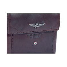 Aeronautica Militare Torbice torbice za vsak dan rjava Vintage