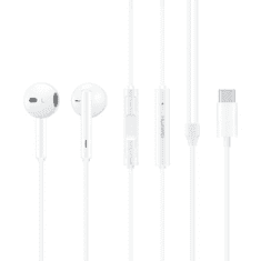 Huawei Original SLUŠALKE CM33 z Type C vtičem - bele