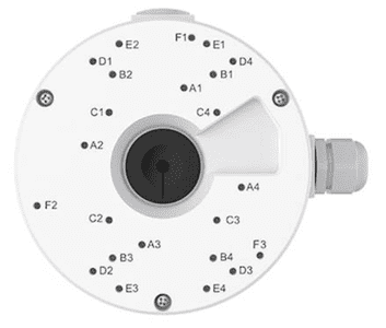  Reolink D20 Junction Box, zaščita za kabel, RJ45 konektor proti vandalizmu