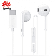 Huawei Original SLUŠALKE CM33 z Type C vtičem - bele