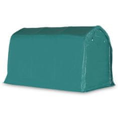 Vidaxl Garažni šotor PVC 2,4x3,6 m zelen