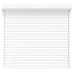 Vidaxl Rolete iz aluminija 160x150 cm bele