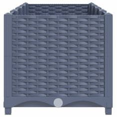 Vidaxl Visoka greda 160x40x38 cm polipropilen