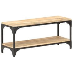 Vidaxl Klubska mizica 90x30x40 cm trden mangov les