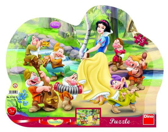 Dino Toys Walt Disney Sneguljčica 25D obris
