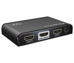 PremiumCord HDMI 2.0 razdelilnik 1-2 priključka, 4K x 2K/60Hz, FULL HD, 3D, črna