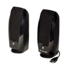 Logitech S150/Stereo/1,2W/črna