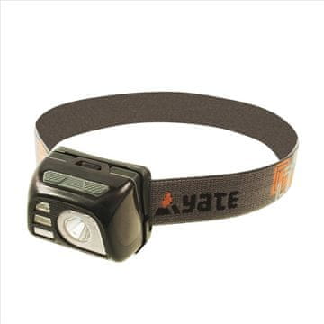 Yate Naglavna svetilka VEGA - črna